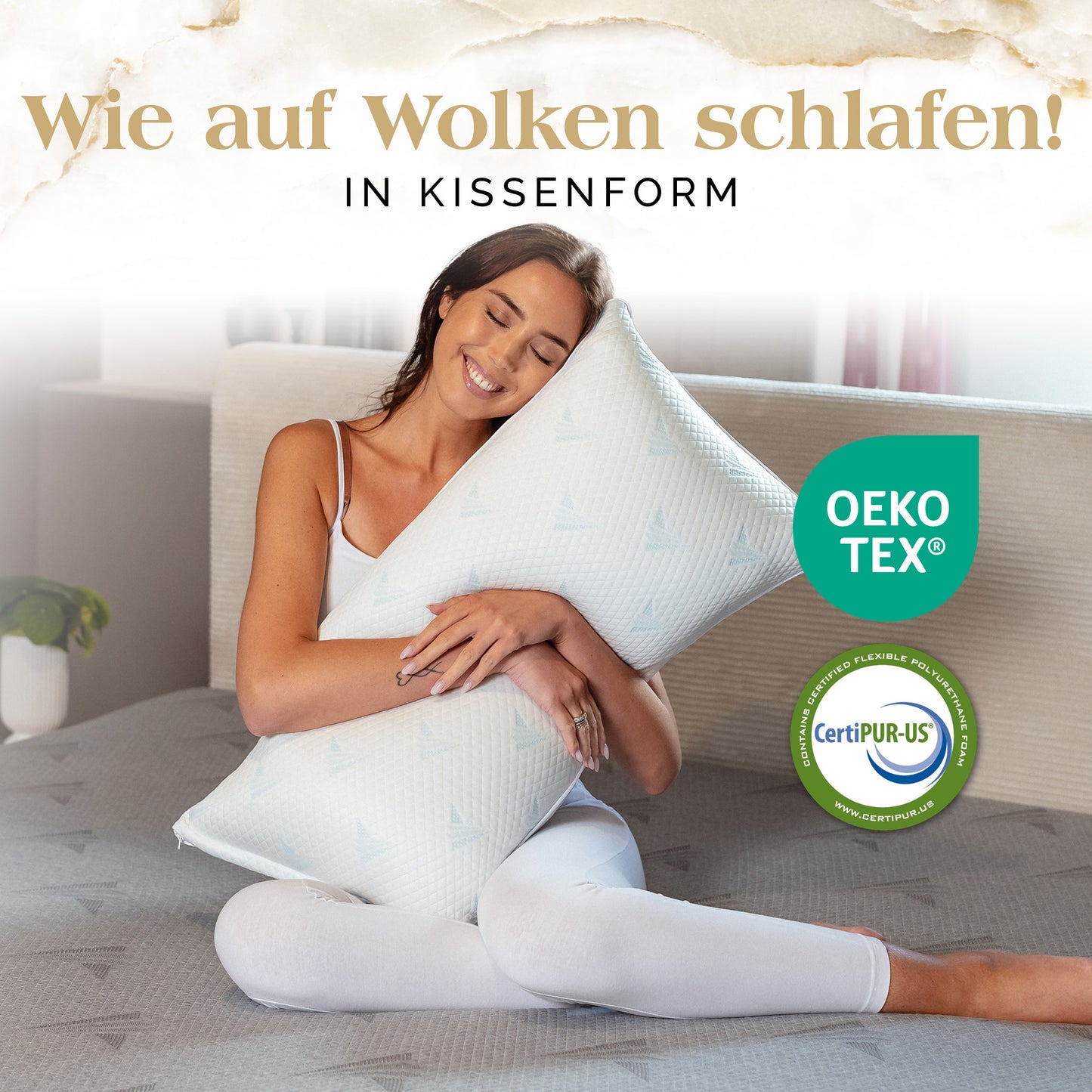 Akroma® Premium Memoryschaum Kissen