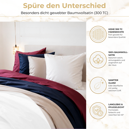 Akroma® Bettwäsche Set (Sand)