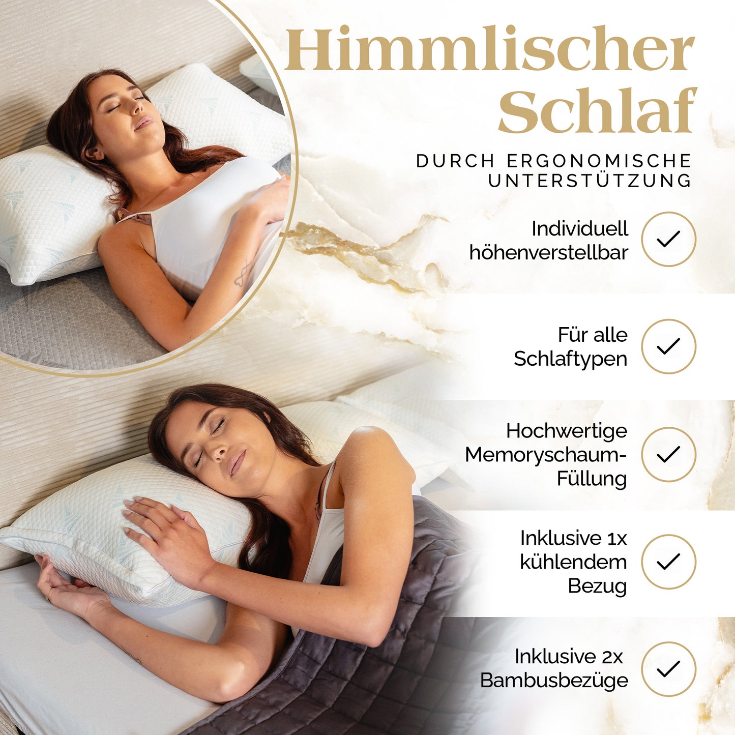 Akroma® Premium Memory Foam Pillow